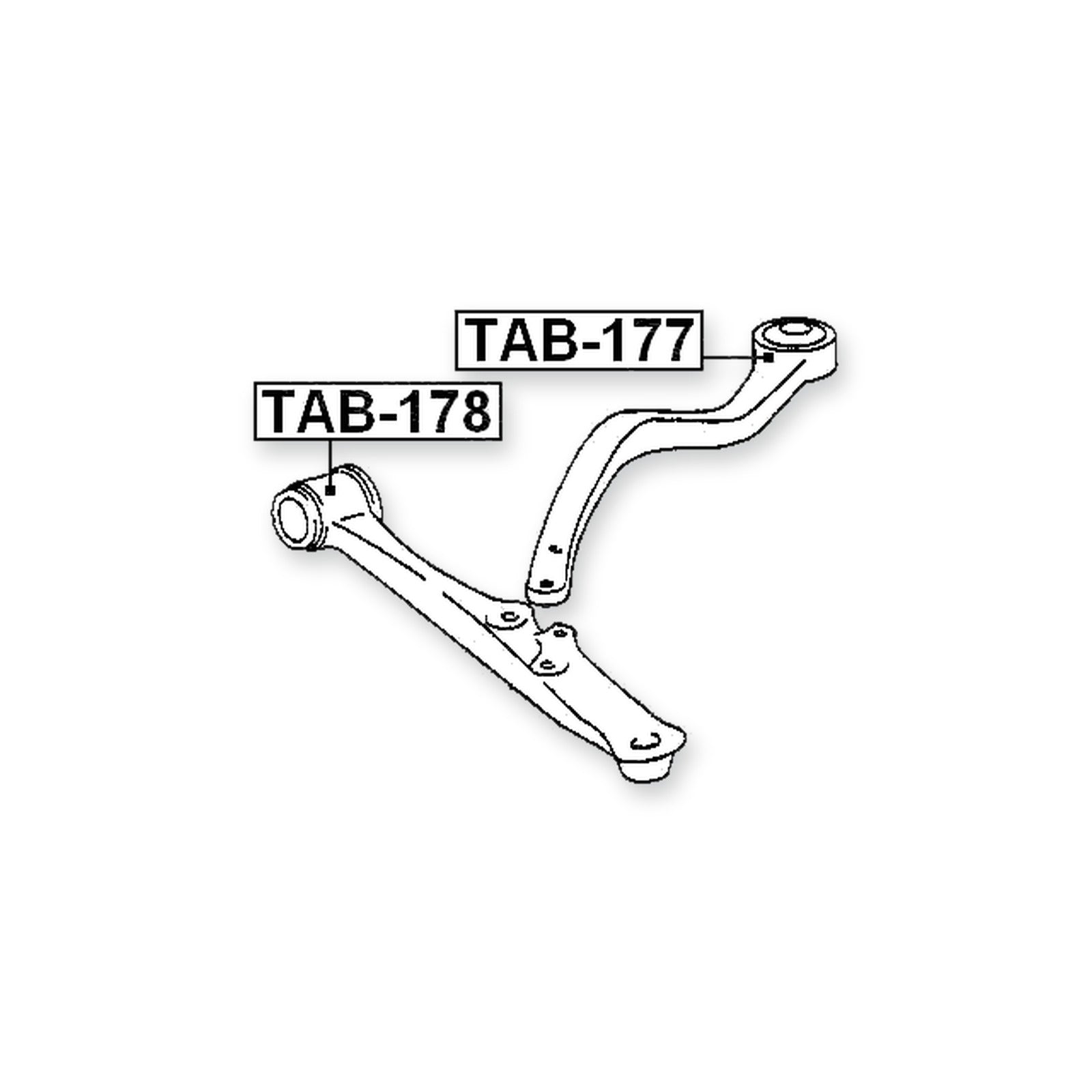Lexus GS300/400/430 Front Lower Bushing, Control Arm