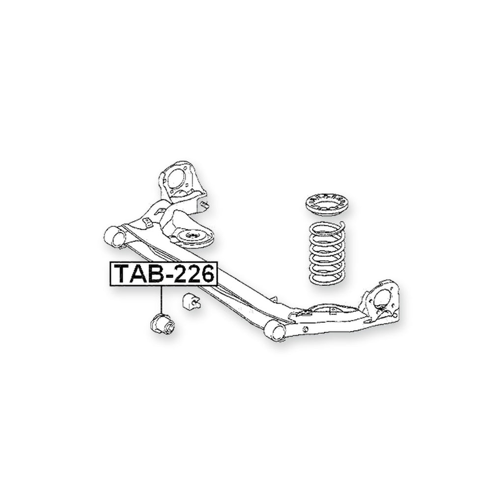 Toyota Alphard G/V Rear Inner Crossmember Bushing