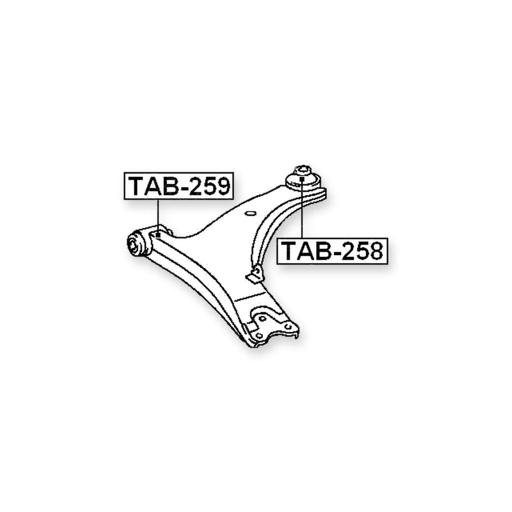 Toyota Carina Front Lower Bushing, Control Arm