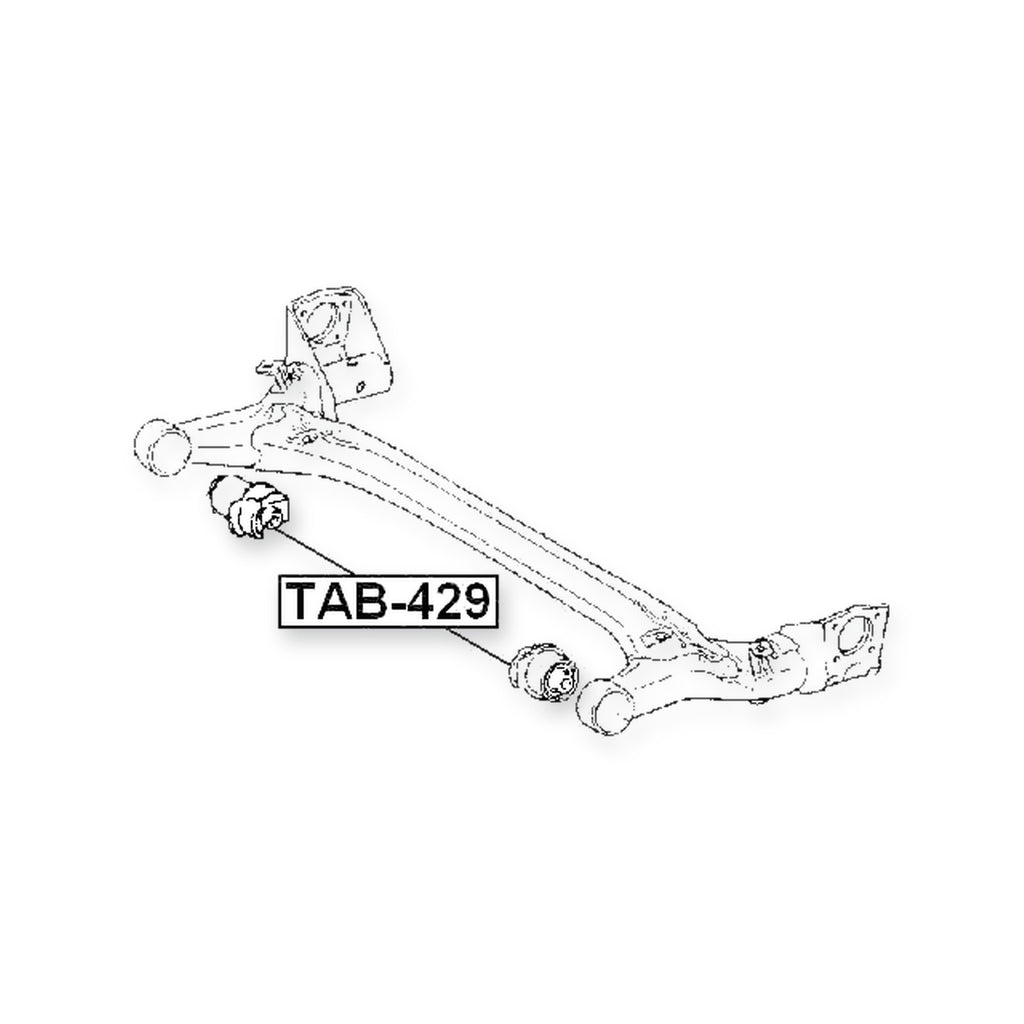 Toyota Corolla Rear Crossmember Bushing