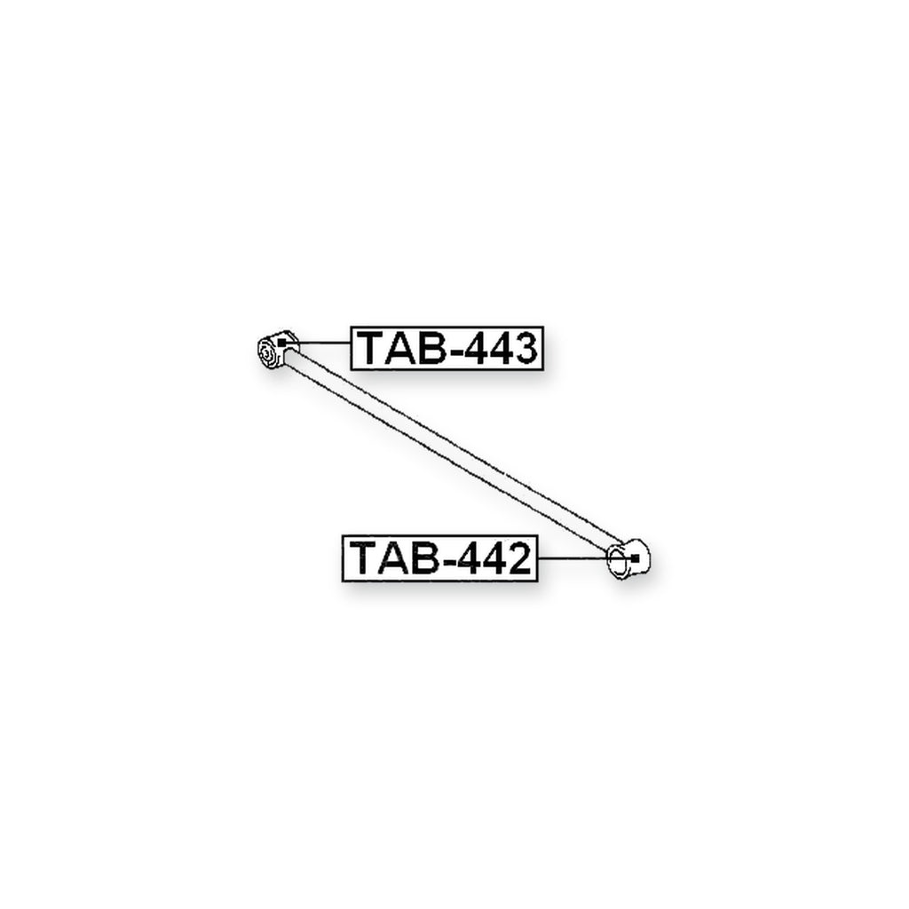 Suzuki Jimny Front Trailing Rod Bushing 1998-2018