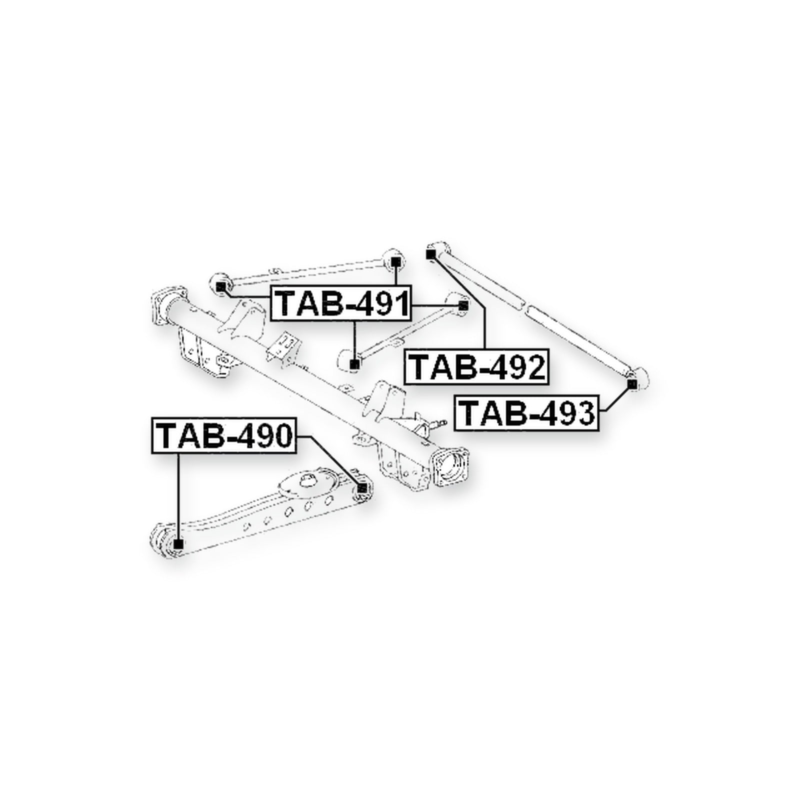 Toyota Probox/Succeed Front Arm Bushing
