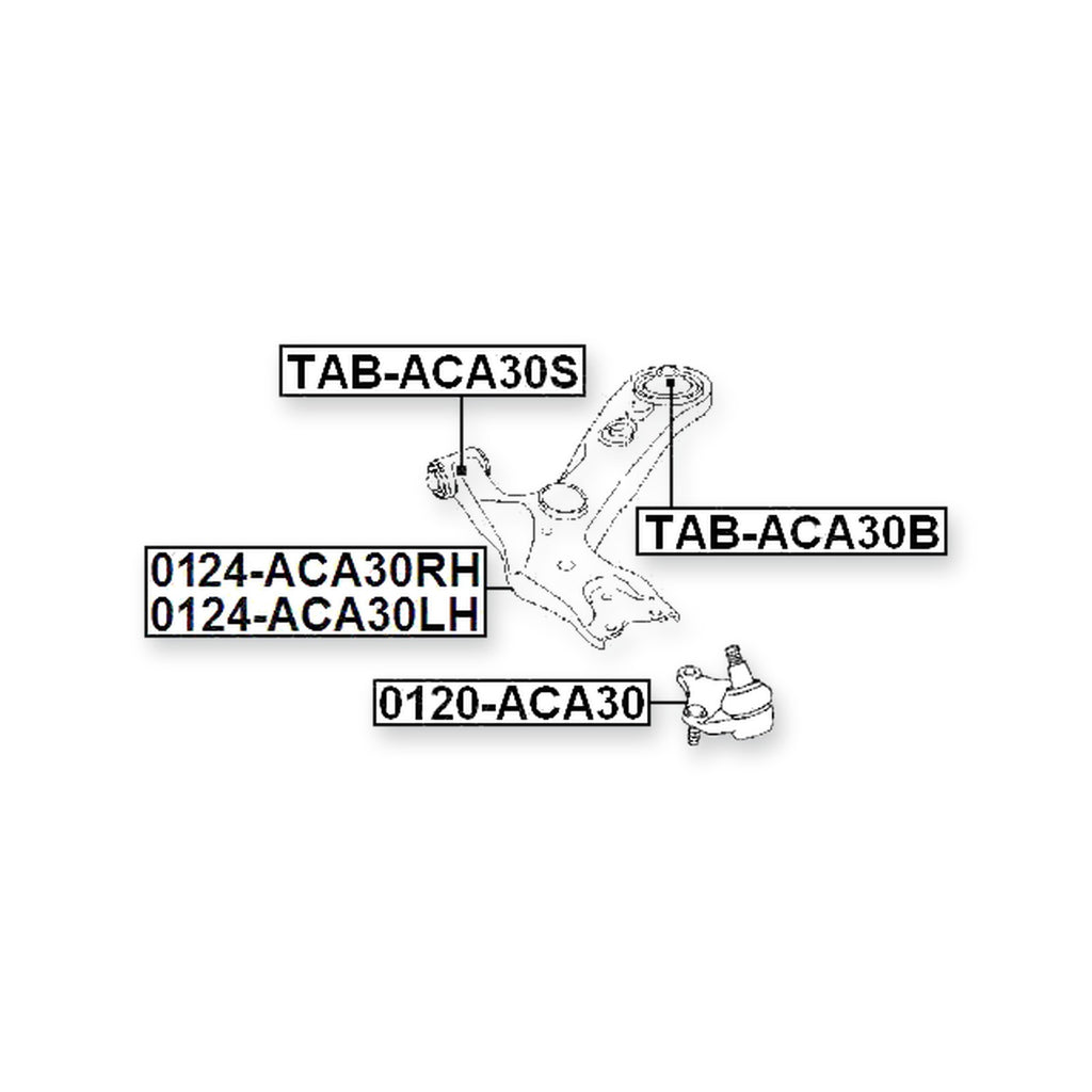 Toyota Alphard/Vellfire/Hv Front Lower Bushing, Control Arm & More
