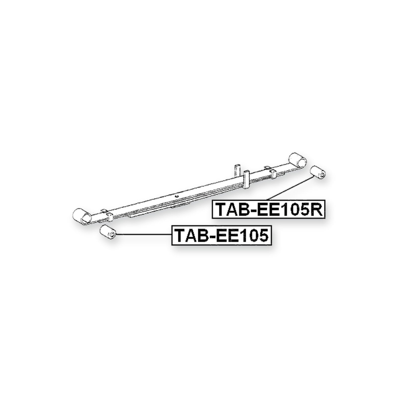 Toyota Corolla Front Leaf Spring Bushing