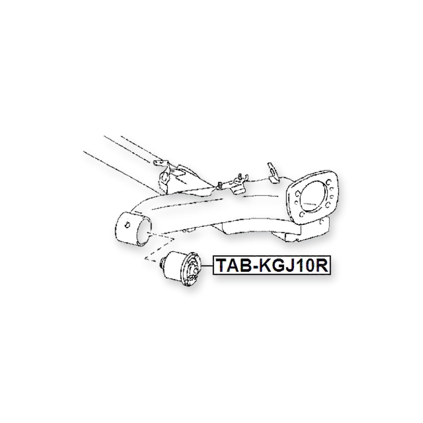 Toyota Aygo Rear Crossmember Bushing & More