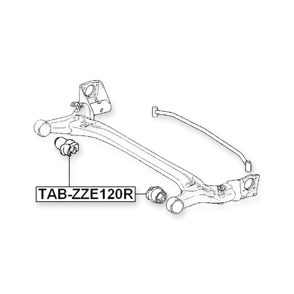 Toyota Corolla Rear Crossmember Bushing