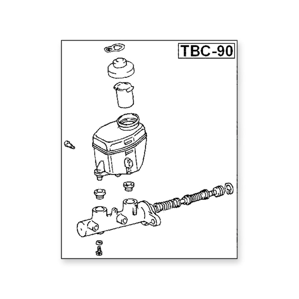 Toyota Hilux 2WD Brake Master Cylinder