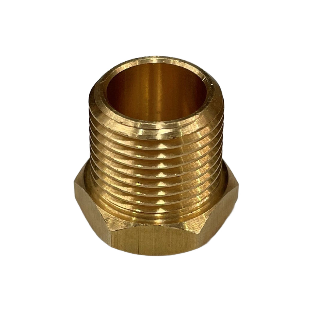 TFI Racing Temp Bush Reducer 1/8" (8.4mm) Female NPT Thread to 3/8" (17mm) Male