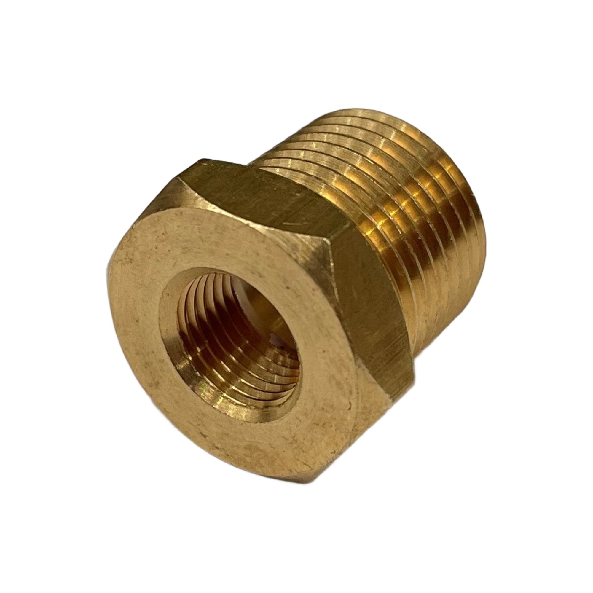 TFI Racing Temp Bush Reducer 1/8" (8.4mm) Female NPT Thread to 3/8" (17mm) Male