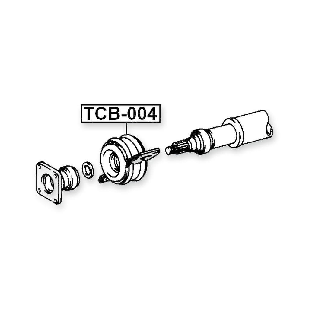 Toyota Estima Emina/Lucida Drive Shaft Bearing