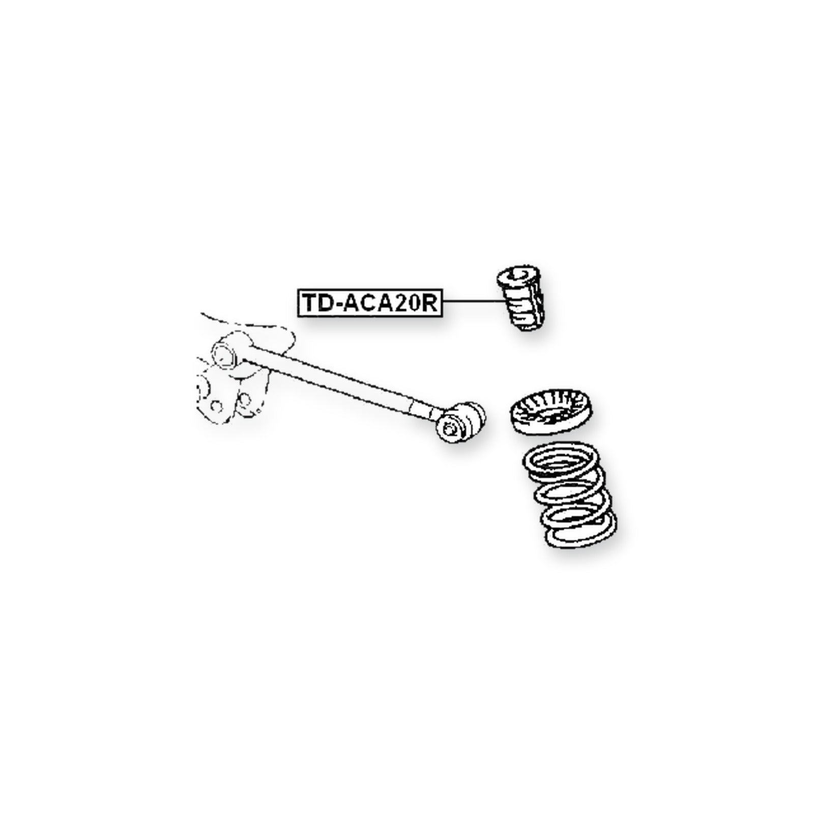 Toyota RAV4 Rear Shock Absorber Jounce Bumper