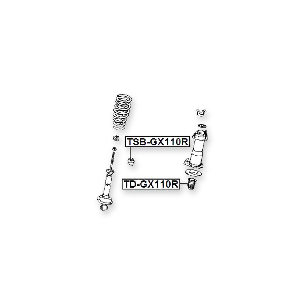 Lexus GS300/400/430 Rear Shock Absorber Jounce Bumper