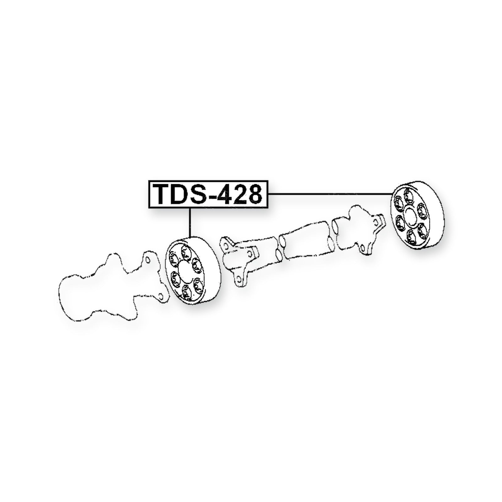 Toyota Estima Emina/Lucida Drive Shaft Coupling