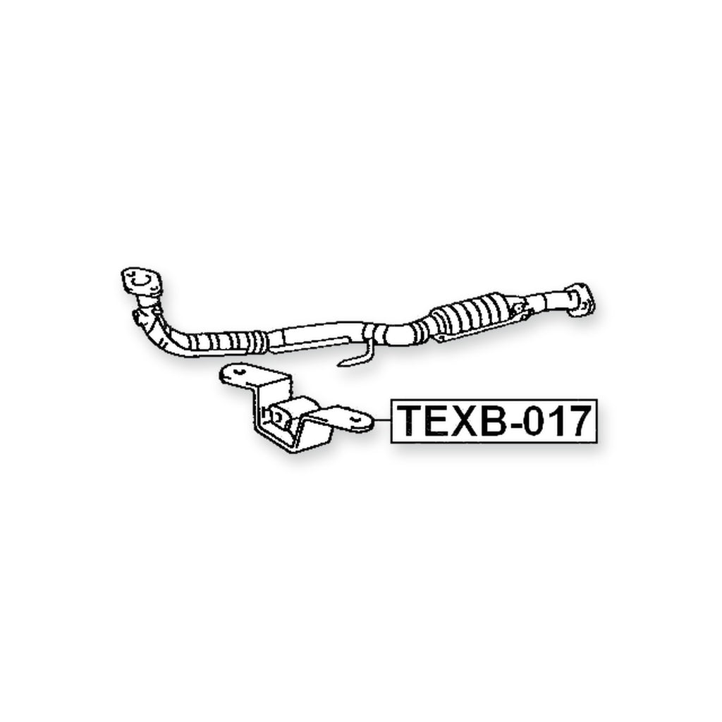 Toyota Caldina Exhaust Pipe Mounting Bracket