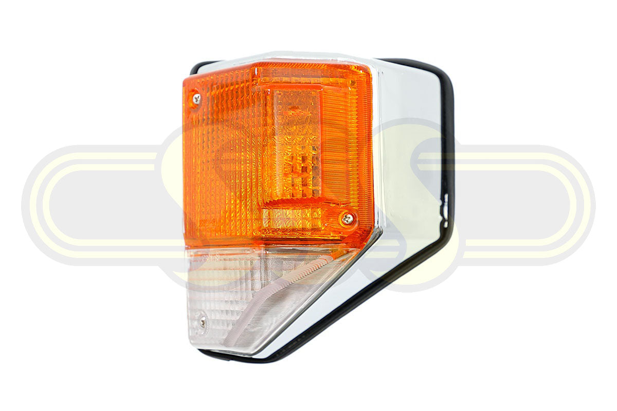 Toyota Landcruiser Corner Lamp Left Hand Chrome (01/85-09/99)