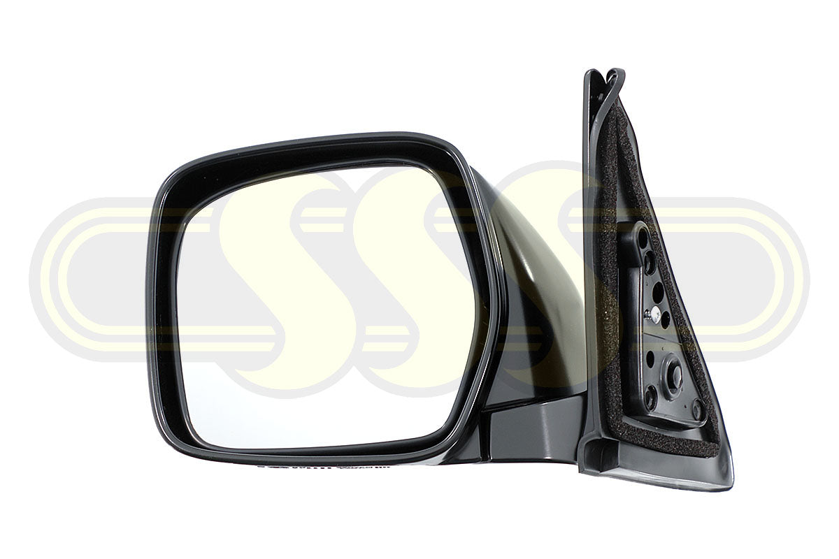 Genuine Toyota Landcruiser Door Mirror Left Hand Black Manual (05/05-08/07)