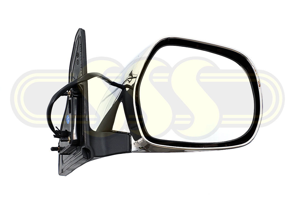 Toyota Landcruiser Prado Door Mirror Right Hand Chrome Electric (10/02-08/09)