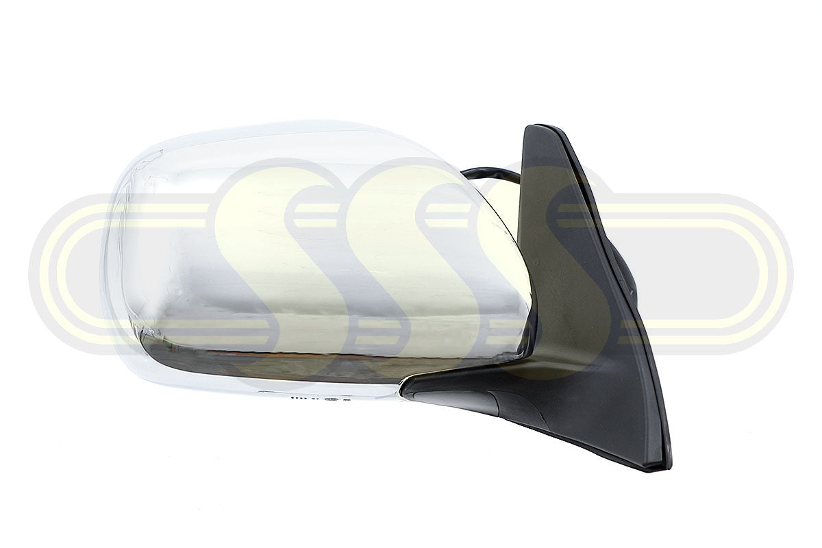 Toyota Landcruiser Prado Door Mirror Right Hand Chrome Electric (10/02-08/09)