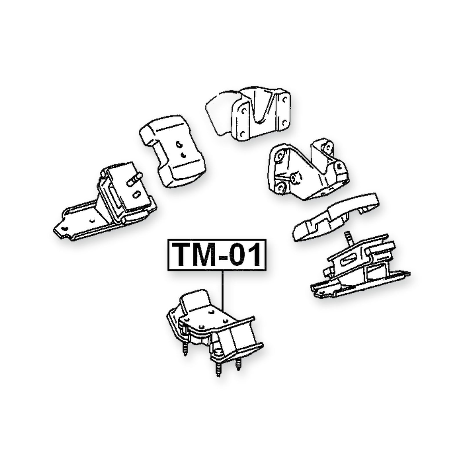 Toyota Chaser Rear Engine Mount