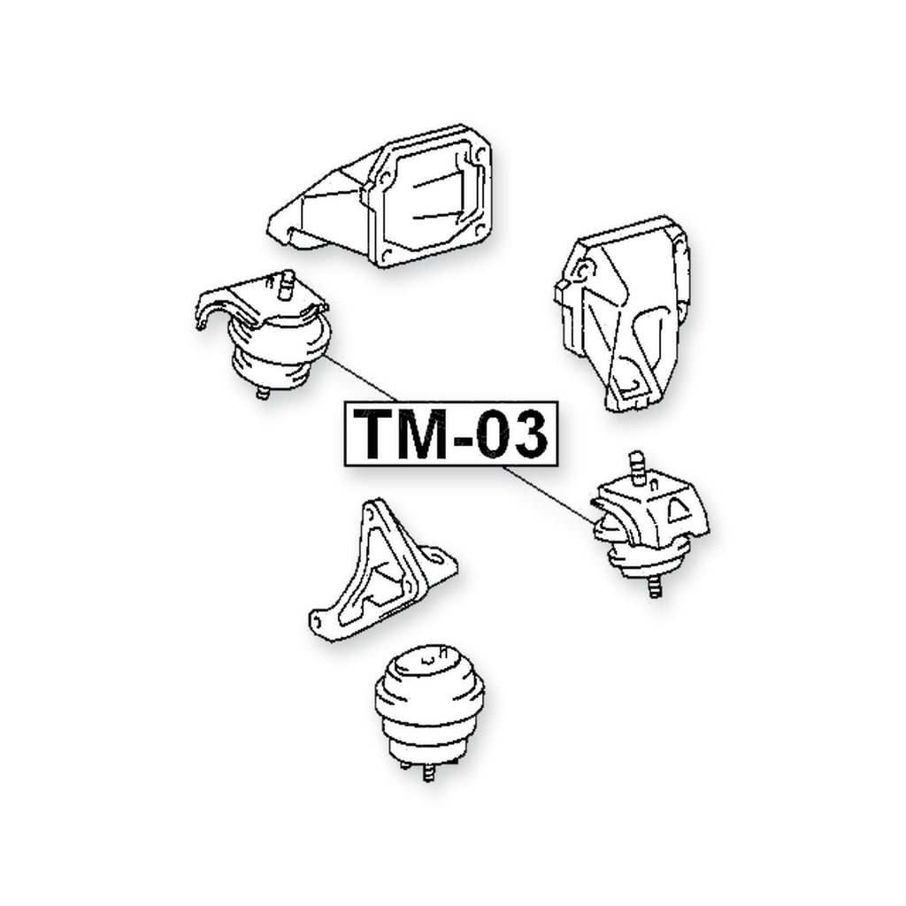 Toyota Chaser Front Engine Mount (Hydro)