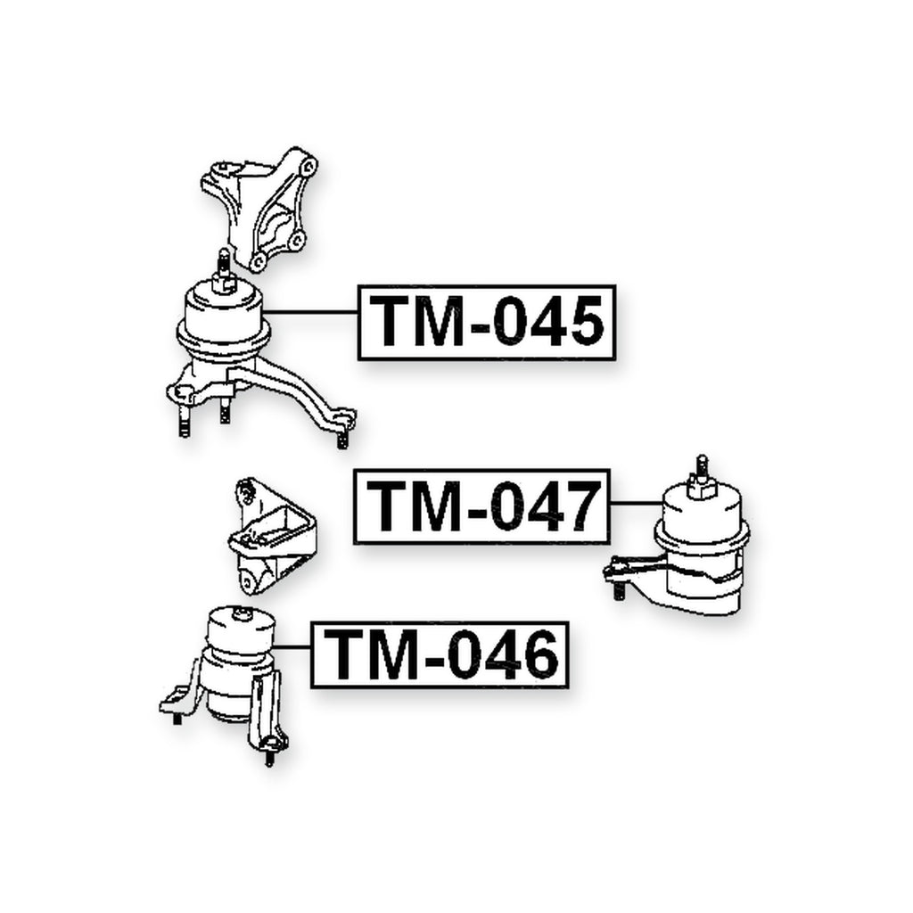 Toyota Alphard G/V Front Right Engine Mount (Hydro) At