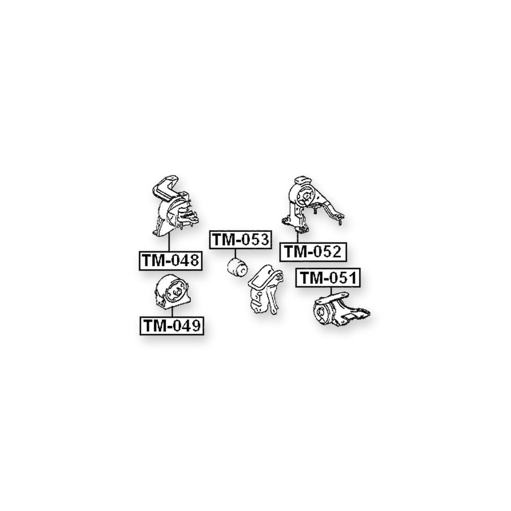 Toyota Avensis Rear Engine Mount 3SFE