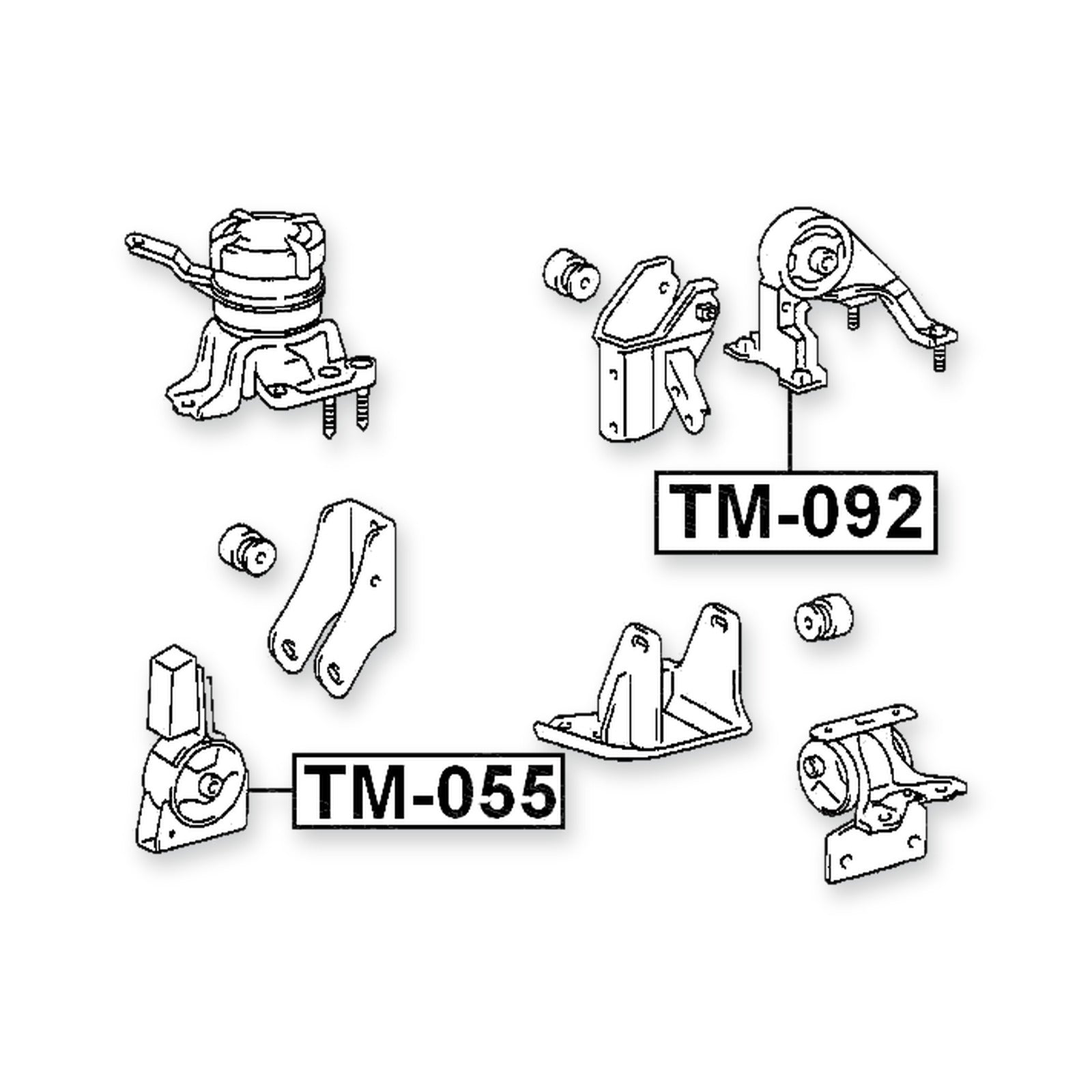 Toyota Avensis Rear Engine Mount