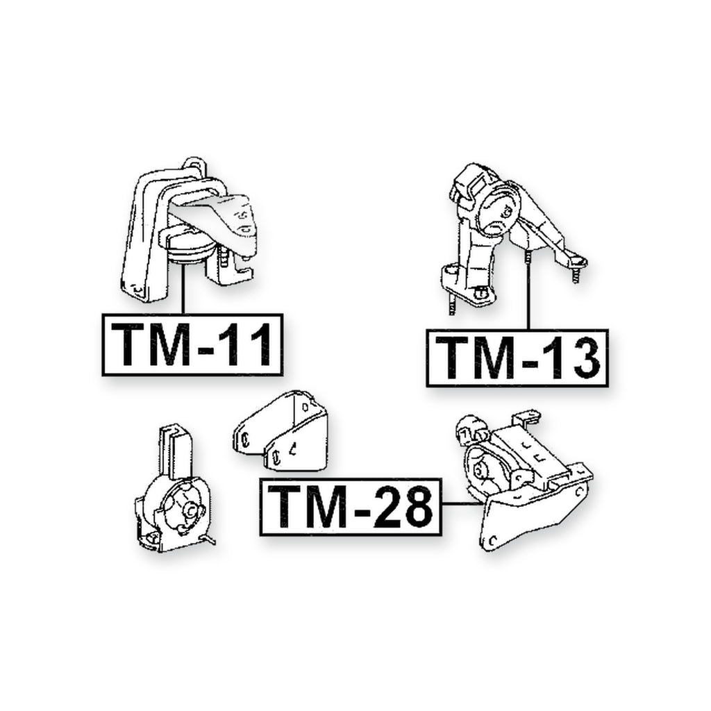 Toyota Caldina Rear Engine Mount