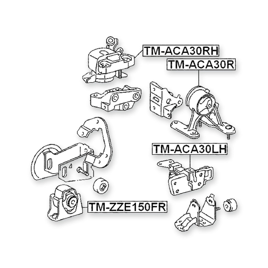 Toyota Alphard/Vellfire/Hv Rear Engine Mount