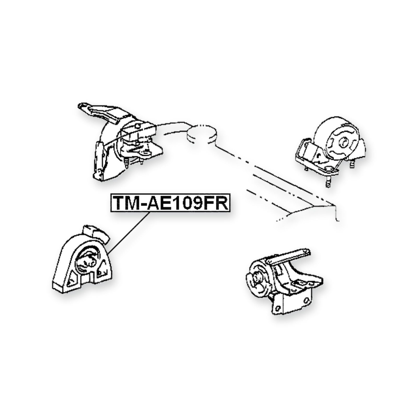 Toyota Corolla Front Engine Mount