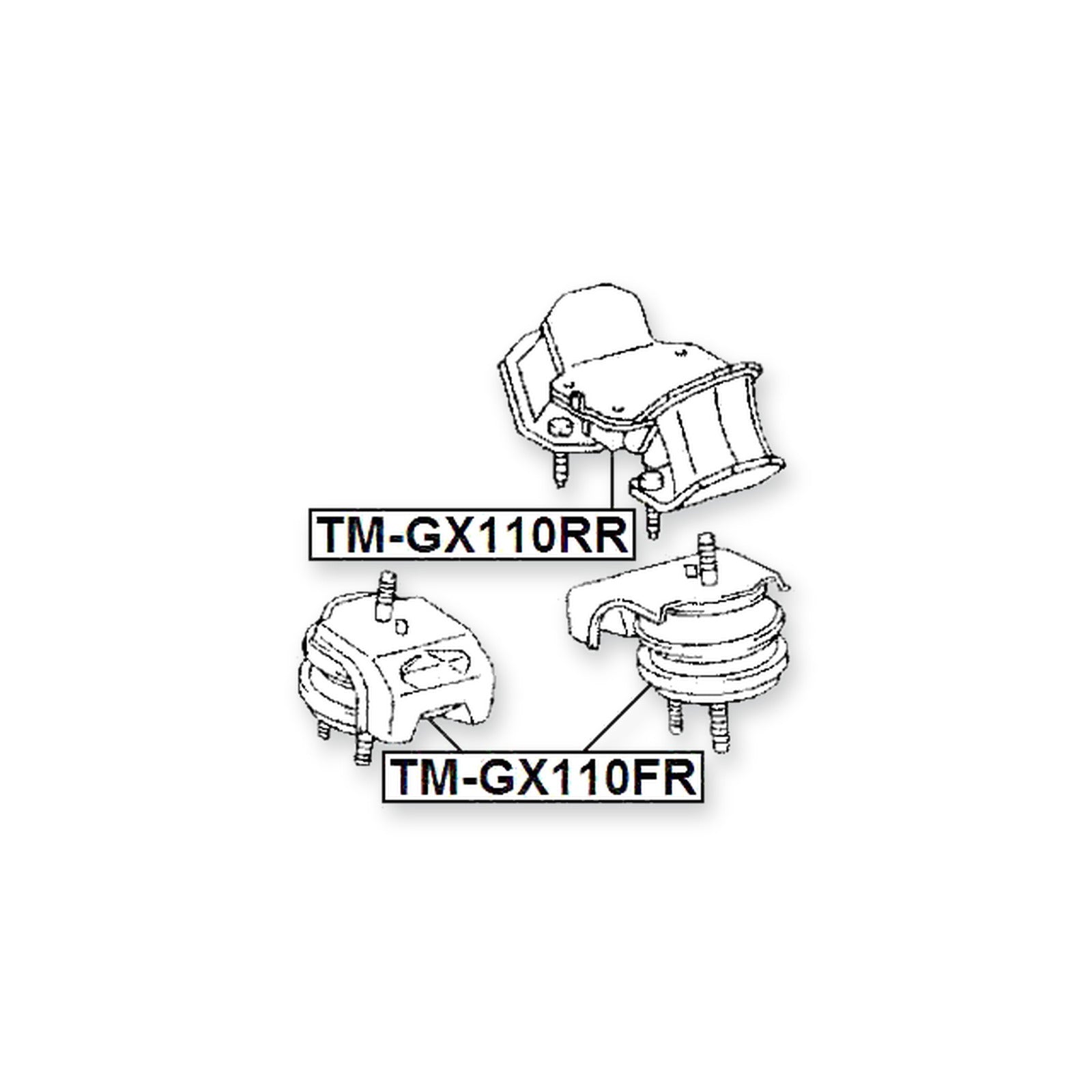Toyota Altezza/Altezza Gita Front Engine Mount (Hydro)