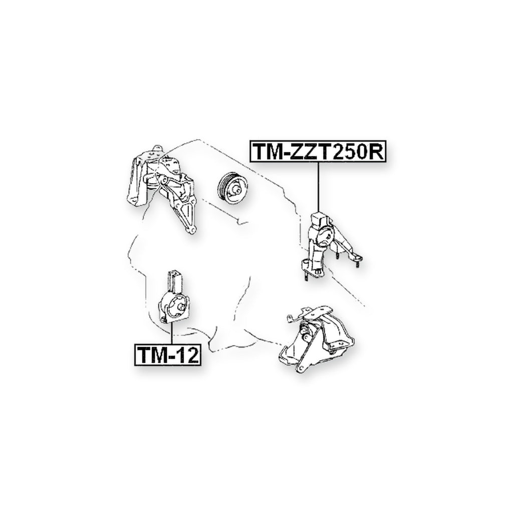 Toyota Avensis Rear Engine Mount