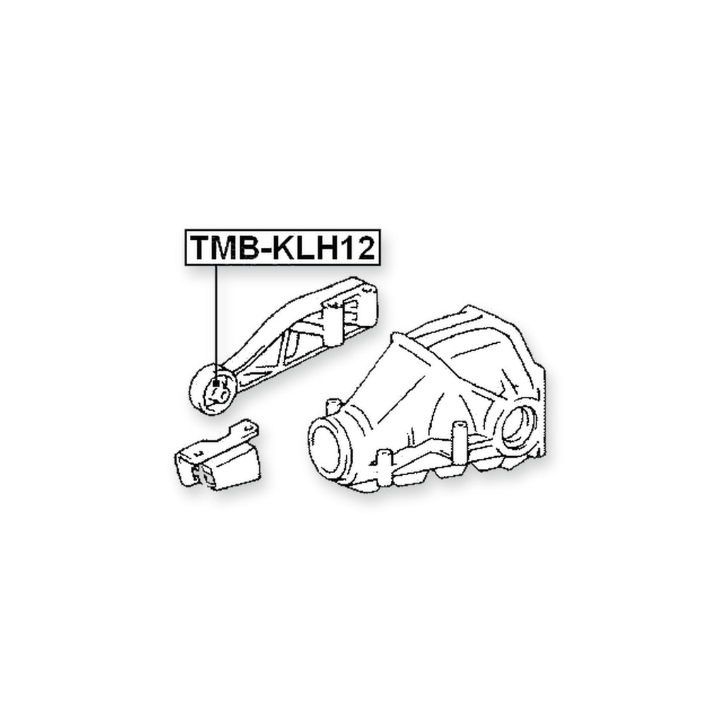 Toyota Granvia/Grand Hiace Differential Mount Bushing
