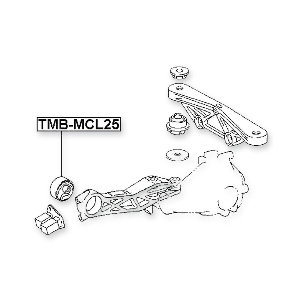 Toyota Alphard G/V Differential Mount Bushing