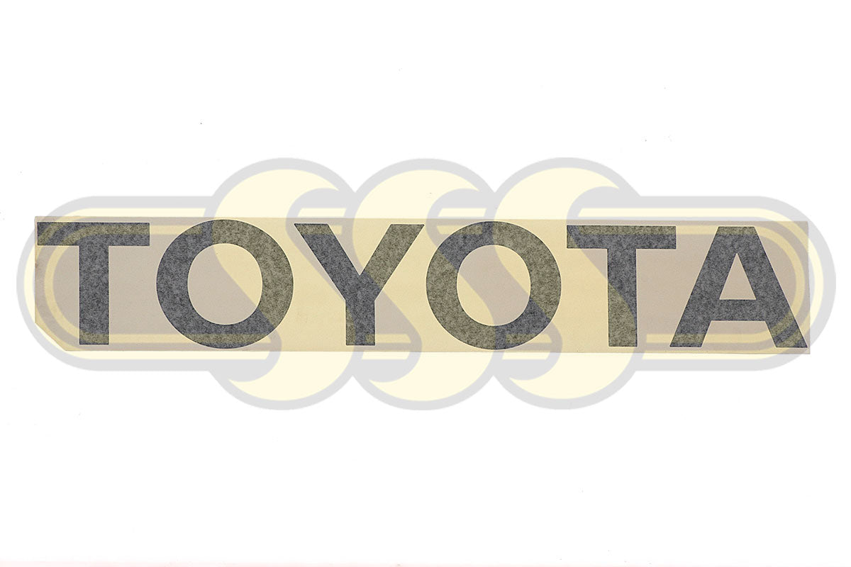 Genuine Toyota Hilux 1988-On Badge/Logo Black Extra Cab Black (07/11-08/15)