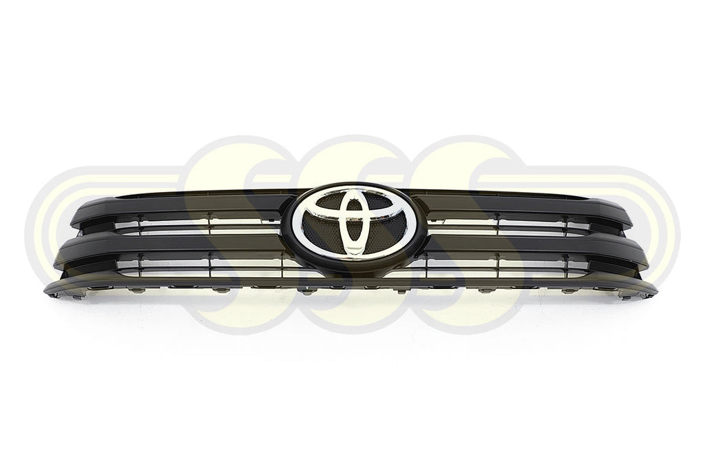 Genuine Toyota Hilux 1988-On Grille Black No Pre-Crash Black -5/19, (12/17-On)
