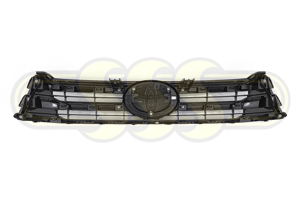 Genuine Toyota Hilux 1988-On Grille Black No Pre-Crash Black -5/19, (12/17-On)