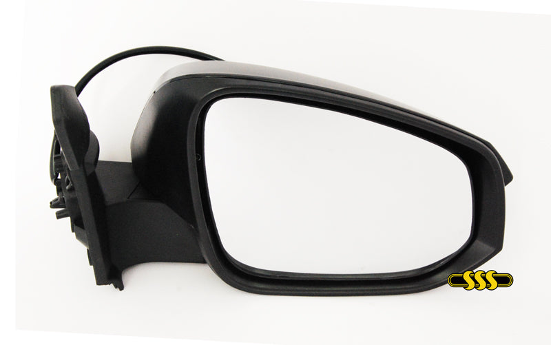 Toyota Hilux 1988-On Door Mirror Right Hand Black Black AM Cover Not (12/17-On)