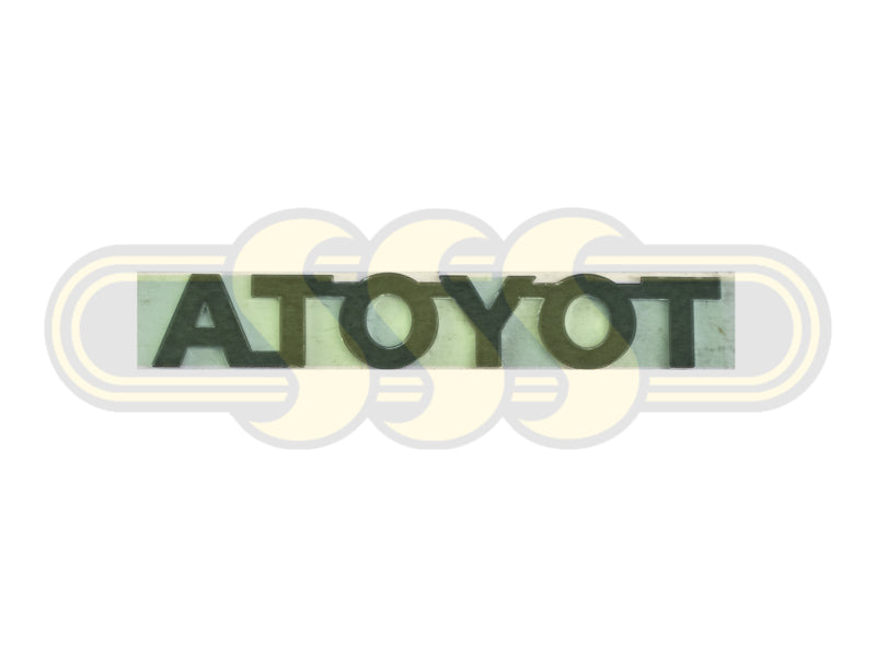 Genuine Toyota Hilux 1988-On Badge/Logo "TOYOTA"On TailGate (06/20-On)