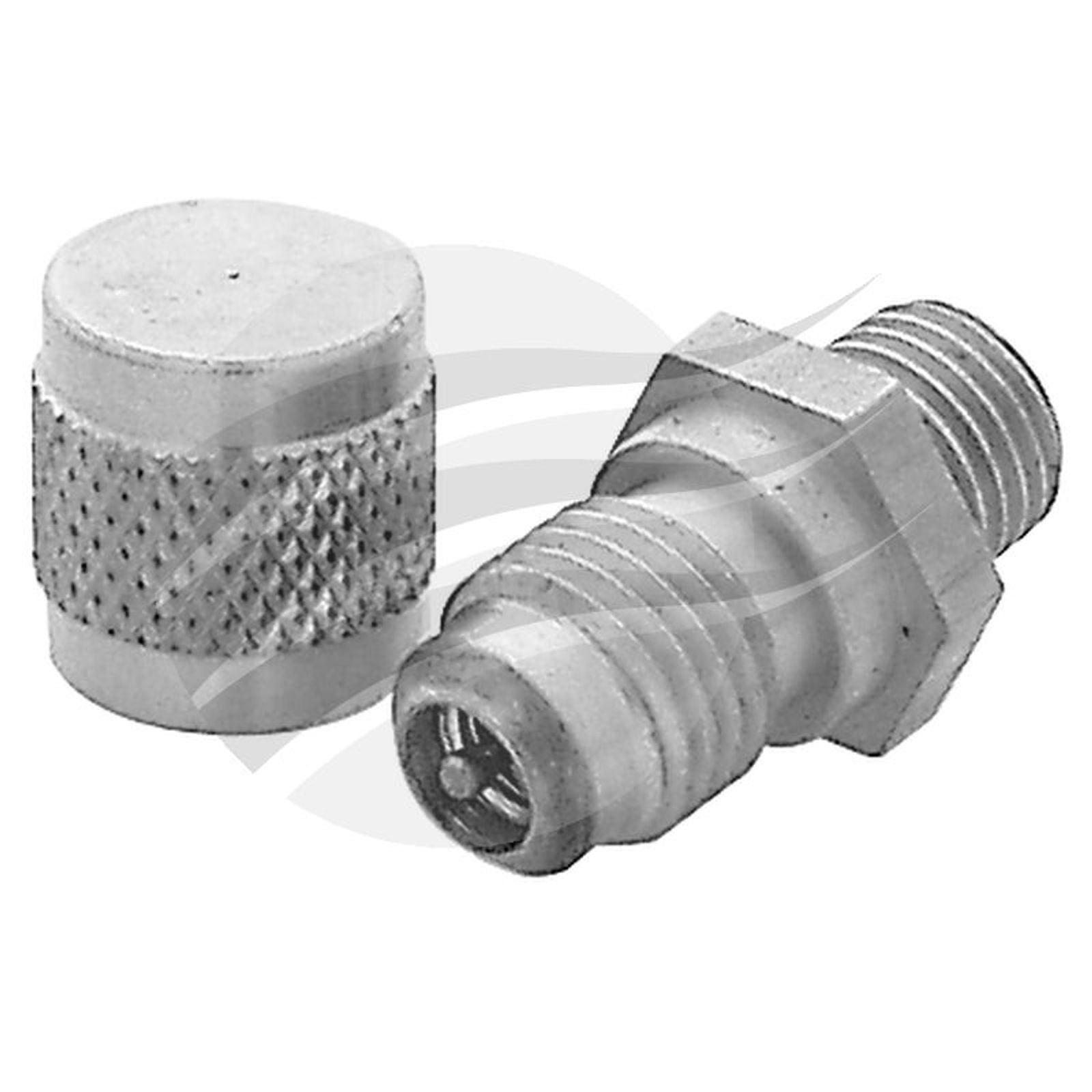 JAYAIR Adaptor Receiver Drier Switch Charging Port 1/4" - 1/4" R12 for Female