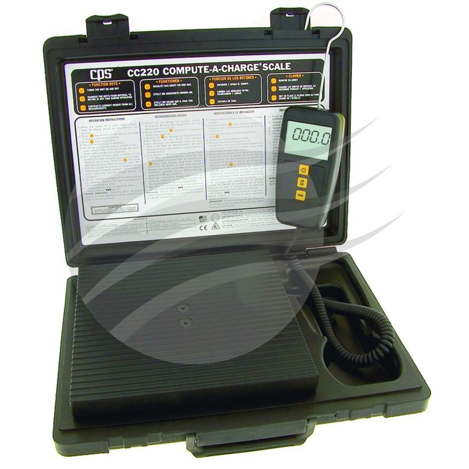 Scale CPS Battery Type 100KG Removable Steel Platform