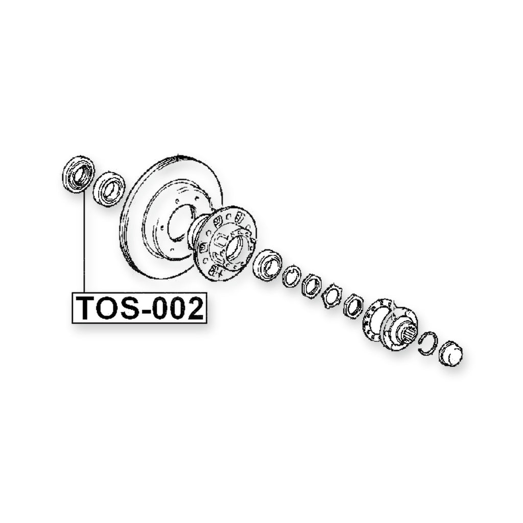 Toyota 4-Runner Truck Half Shaft Oil Seal 60.15X85.1X7.8X9.9 & More
