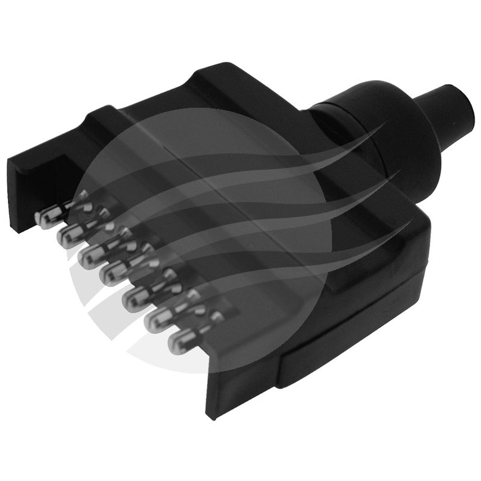 7 PIN Flat Trailer Plug Plastic Common All States Britax# B4 B4B Bulk Pack