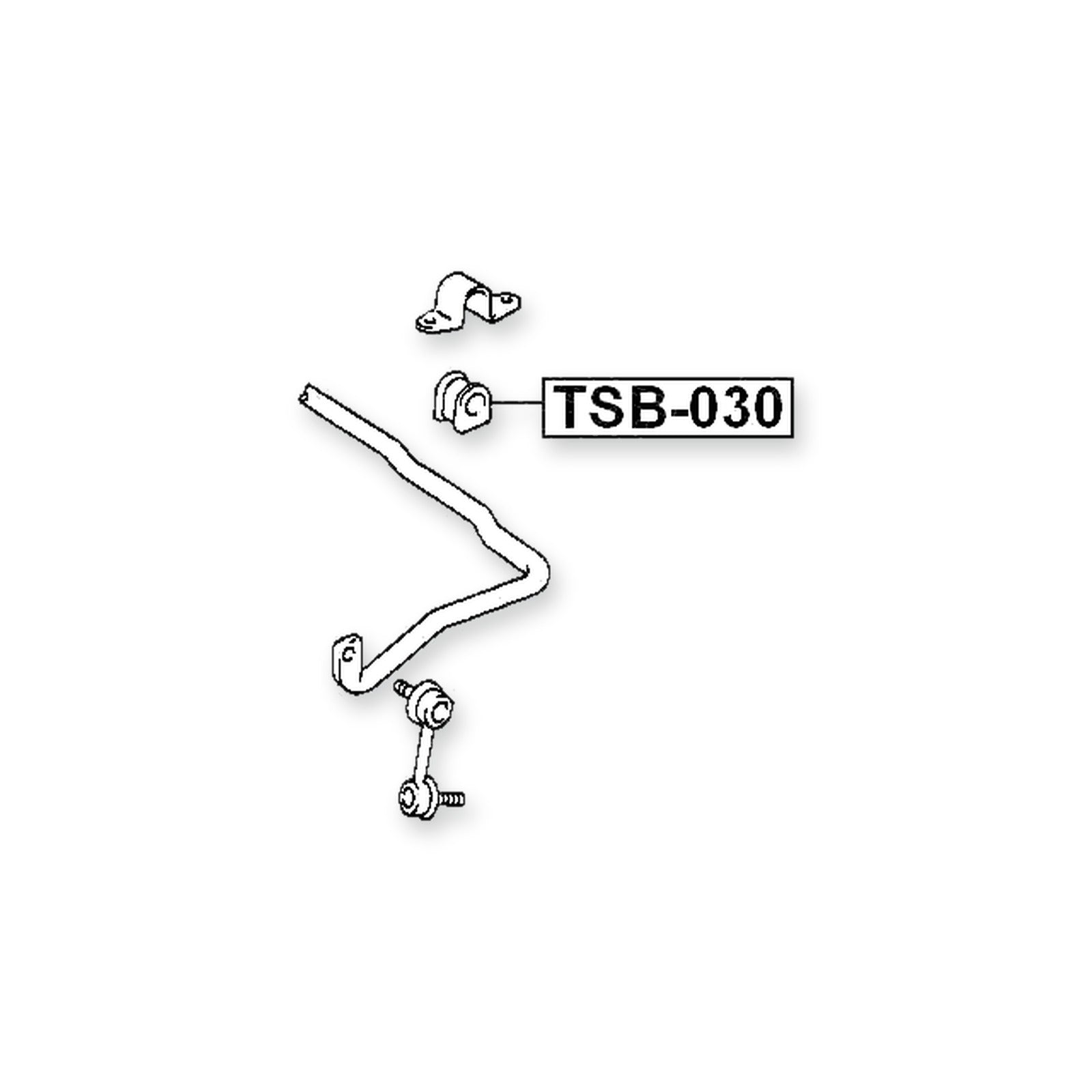 Toyota 4-Runner Truck Front Stabilizer Bar Bush D19