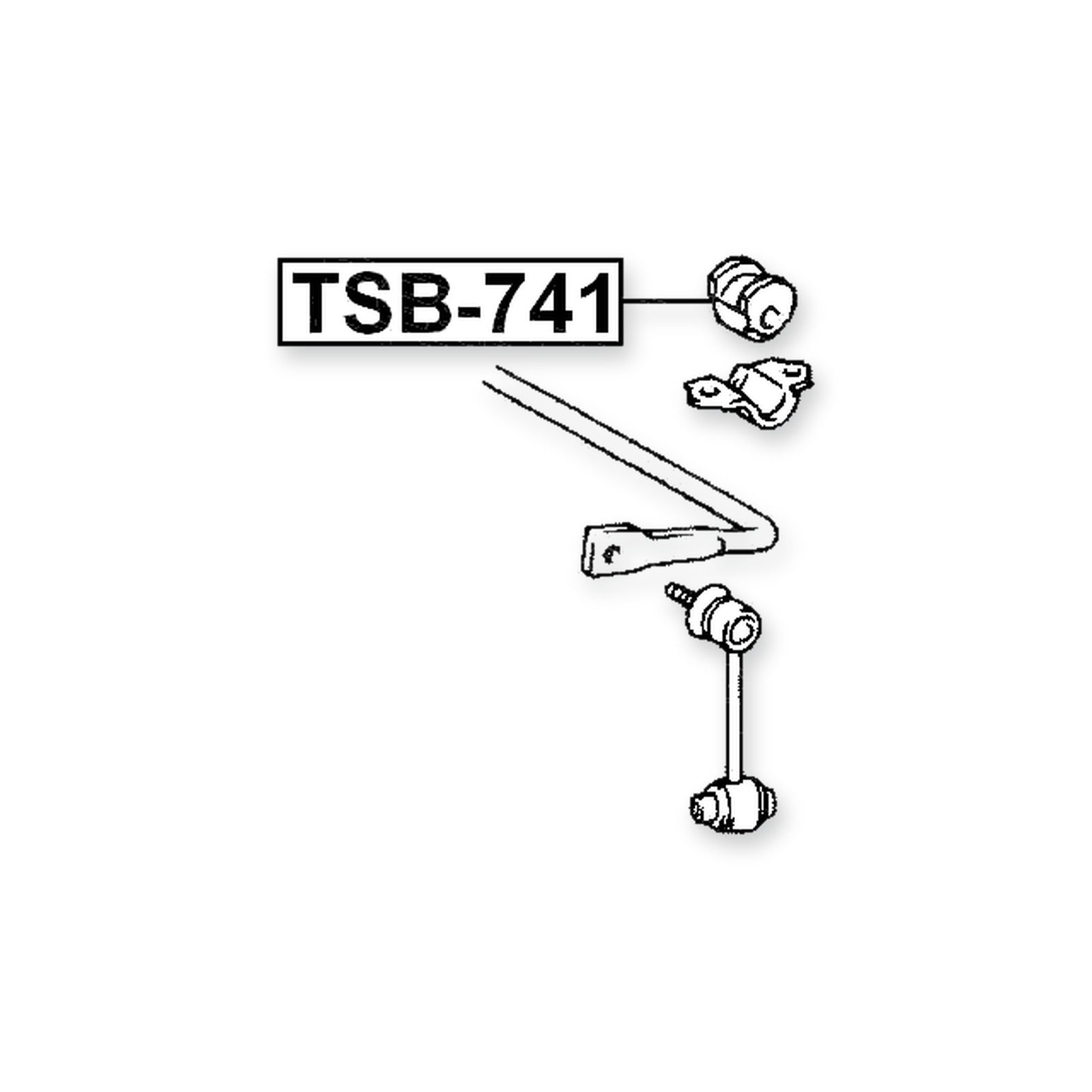 Lexus GS300/430 Rear Stabilizer Bar Bush D15