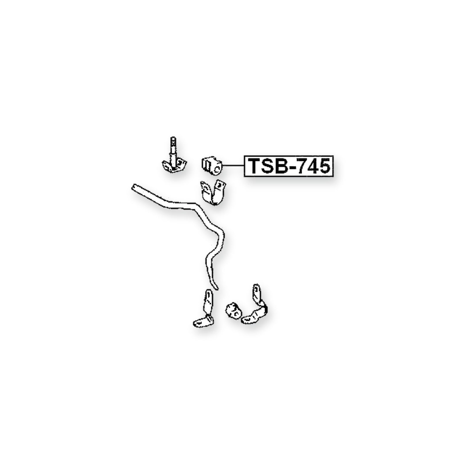 Toyota Lite/Townace Front Stabilizer Bar Bush D28