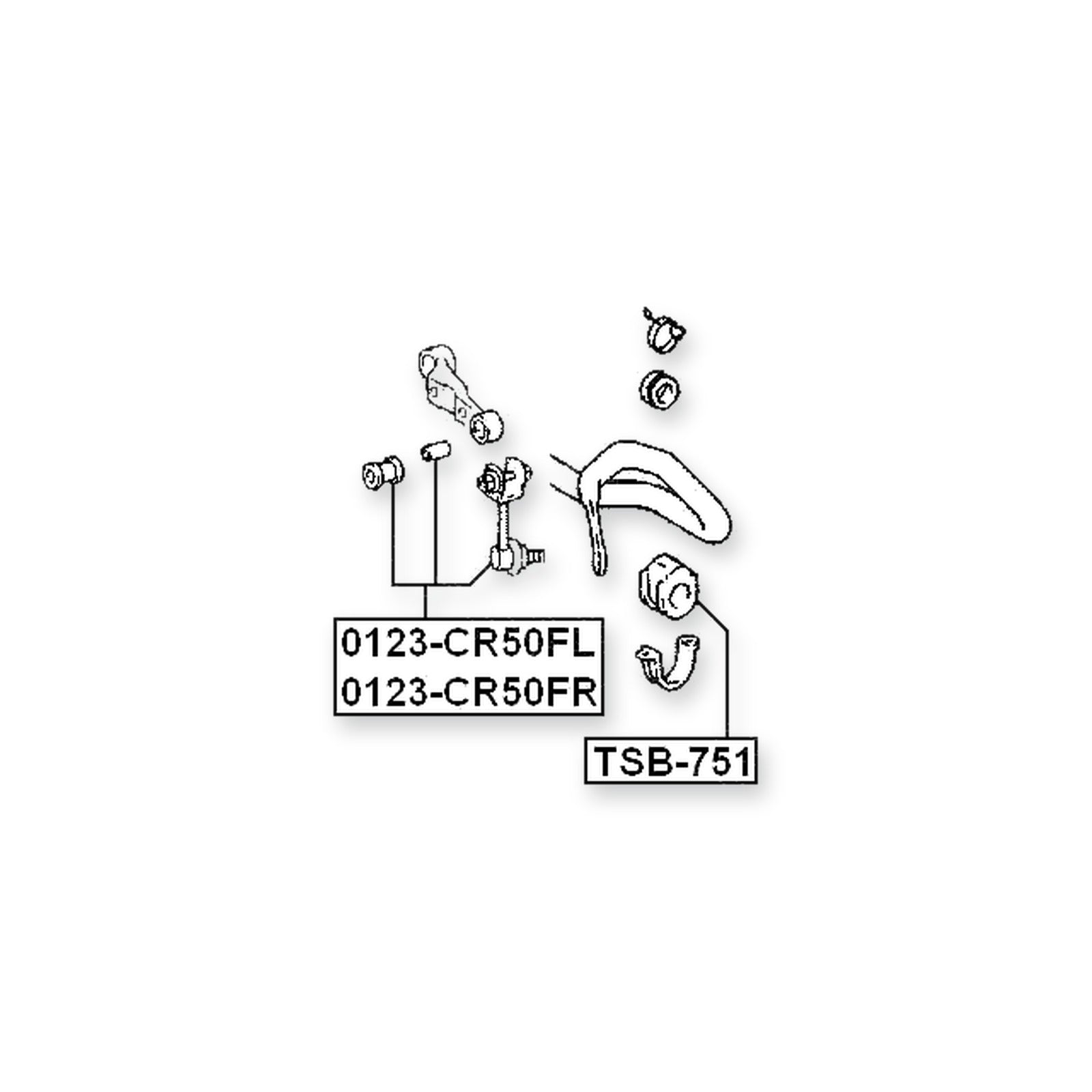 Toyota Lite/Townace Front Stabilizer Bar Bush D30