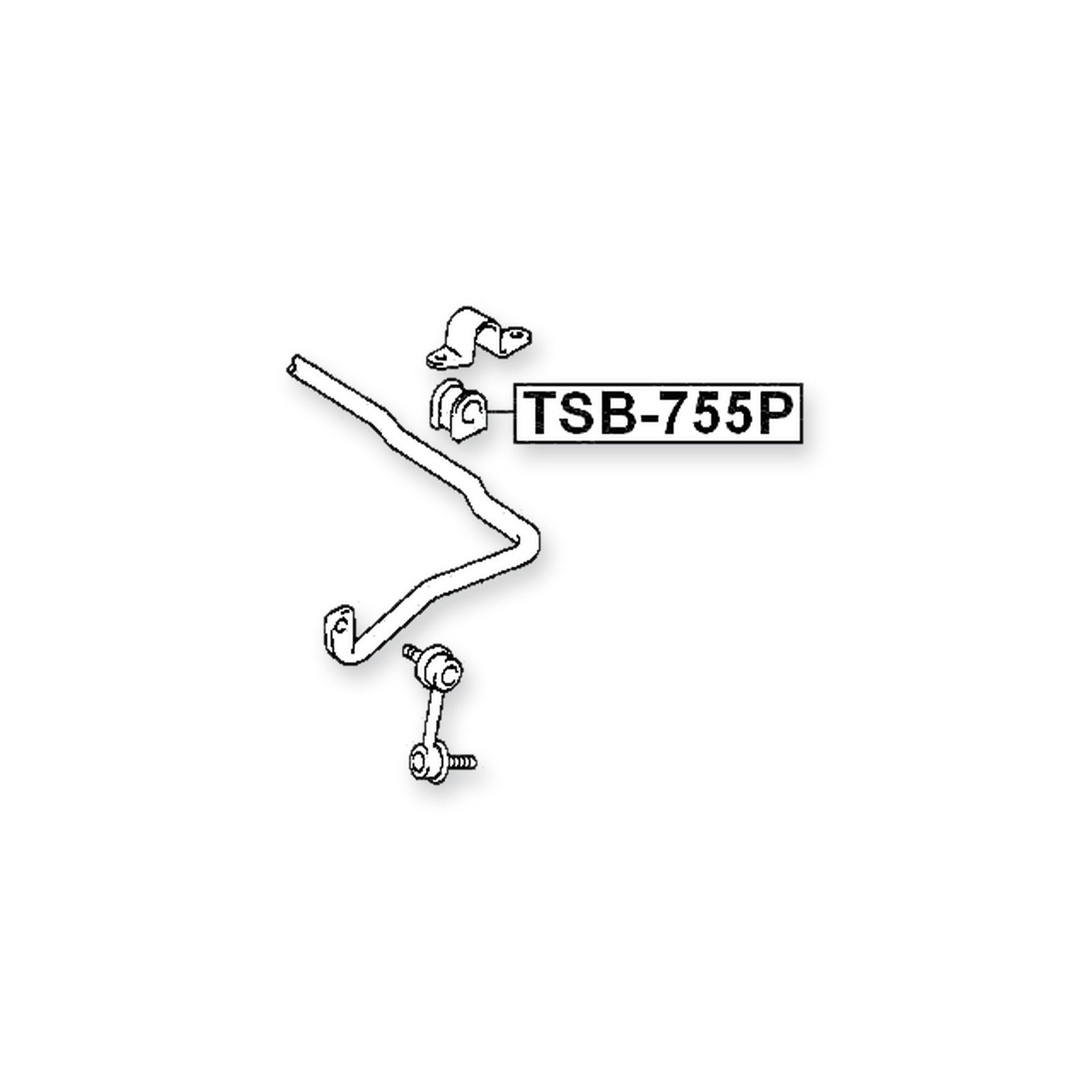 Toyota Caldina Front Stabilizer Bar Bush D22