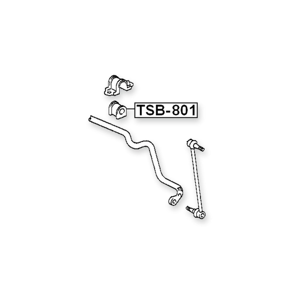 Toyota Camry Front Stabilizer Bar Bush D18