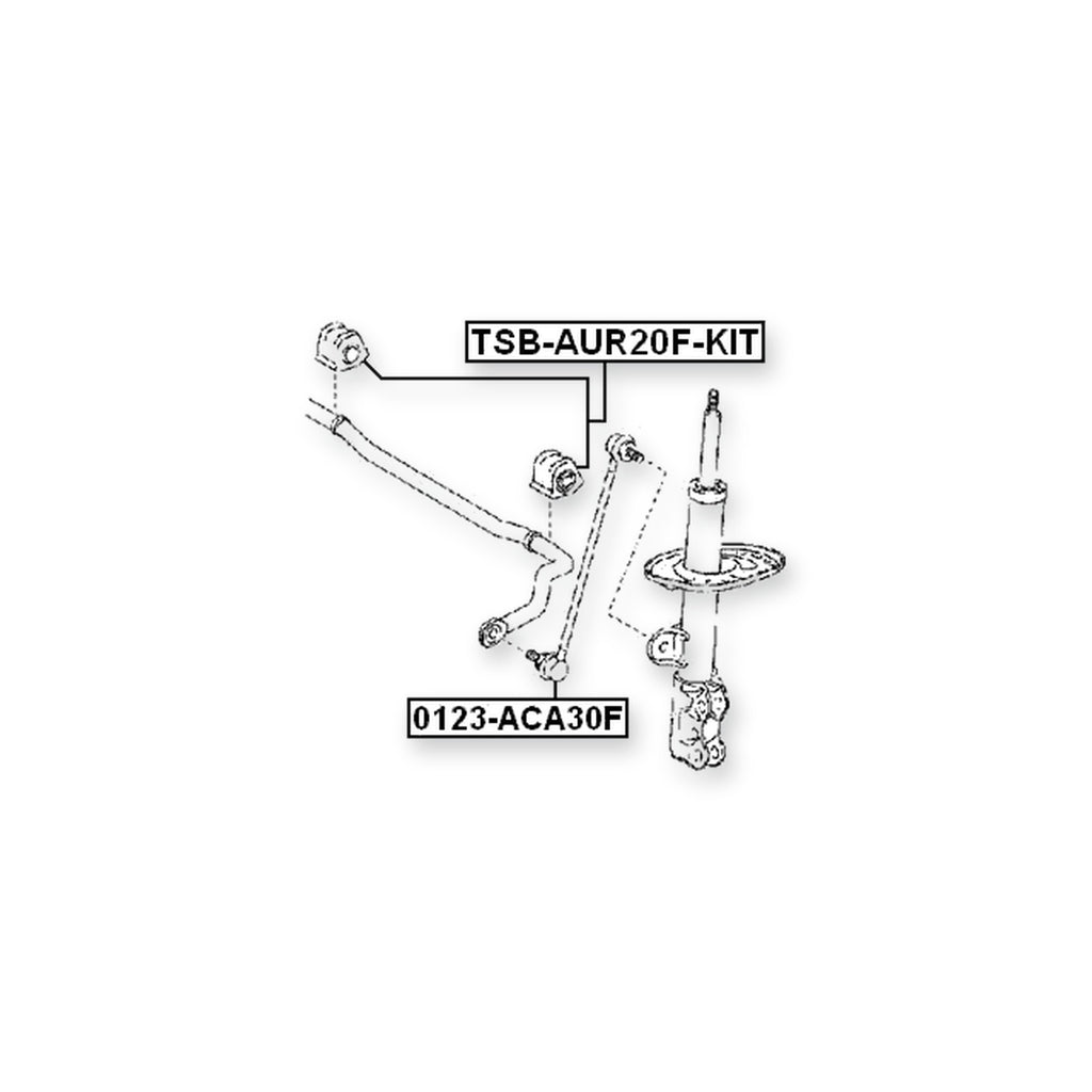 Changan CS75 Front Stabilizer Bar Bush Kit D25